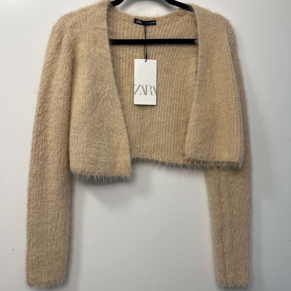 cropped cardigan